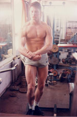 Steve Greaves at Les's Gym 4