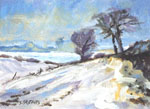 Steve Greaves - Wentworth, Winter - landscape painting in acrylic